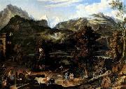 Joseph Anton Koch The Upland near Bern USA oil painting artist